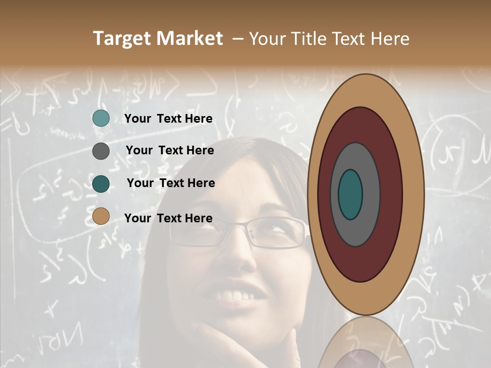 Smile Teen Asking PowerPoint Template