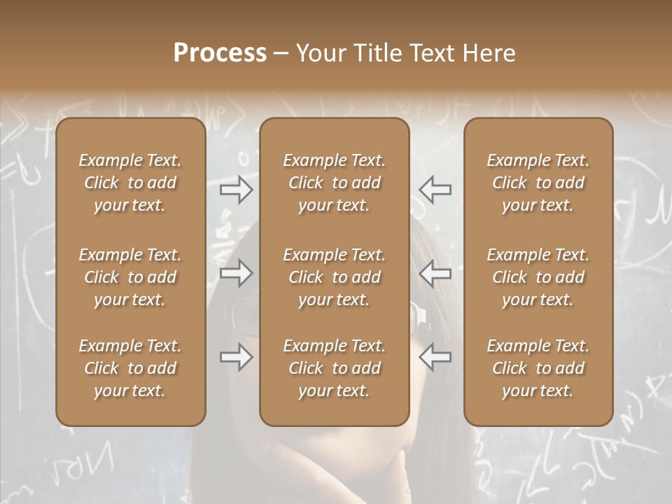Smile Teen Asking PowerPoint Template