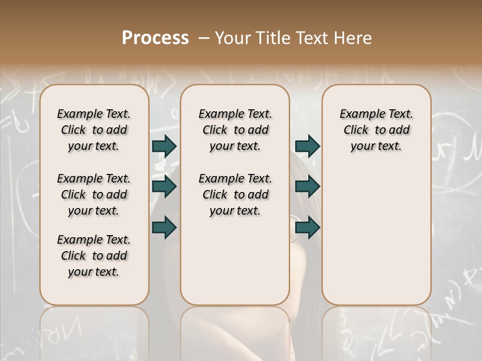 Smile Teen Asking PowerPoint Template