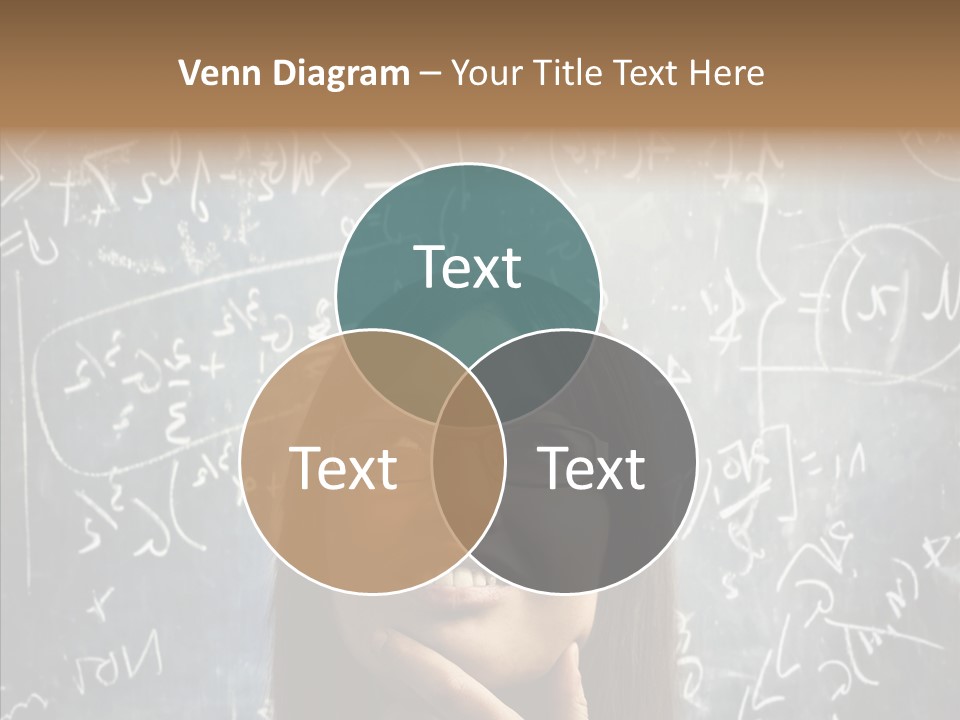 Smile Teen Asking PowerPoint Template