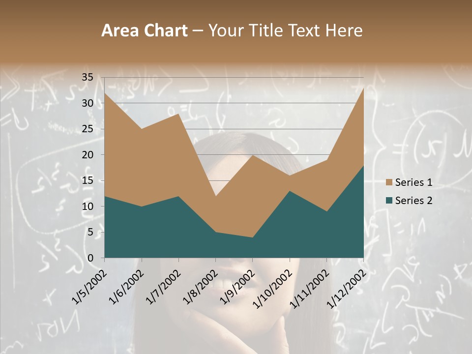 Smile Teen Asking PowerPoint Template