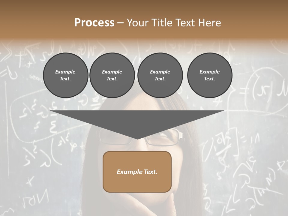 Smile Teen Asking PowerPoint Template