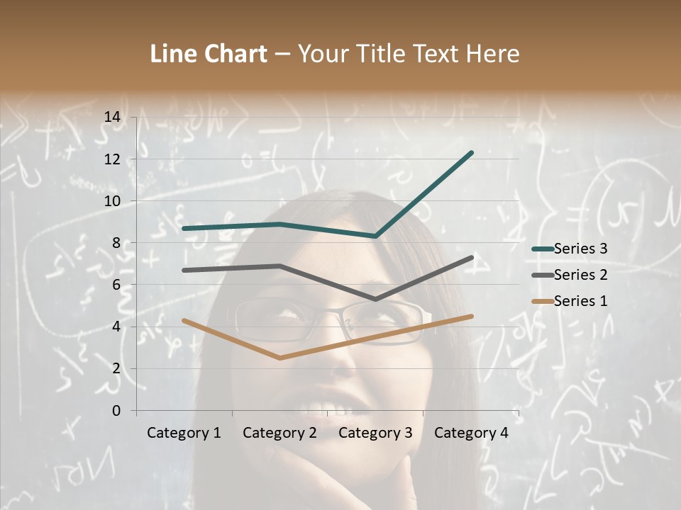 Smile Teen Asking PowerPoint Template