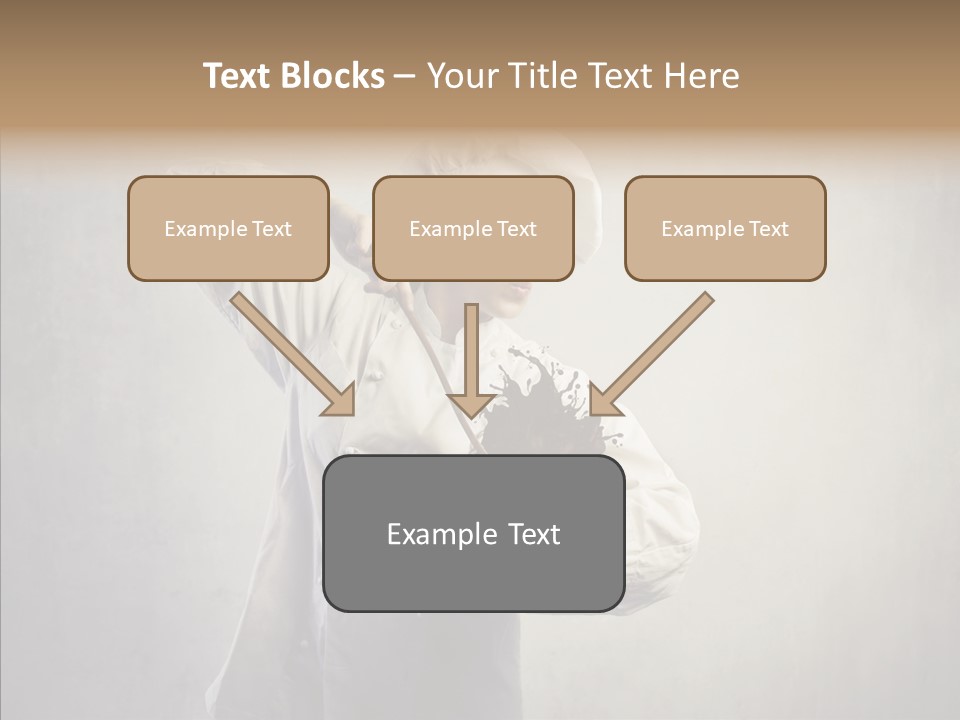 Cook Chef Dessert PowerPoint Template