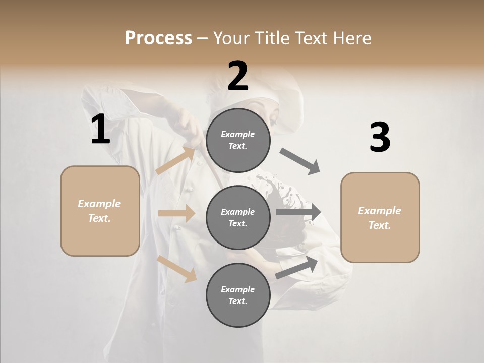 Cook Chef Dessert PowerPoint Template