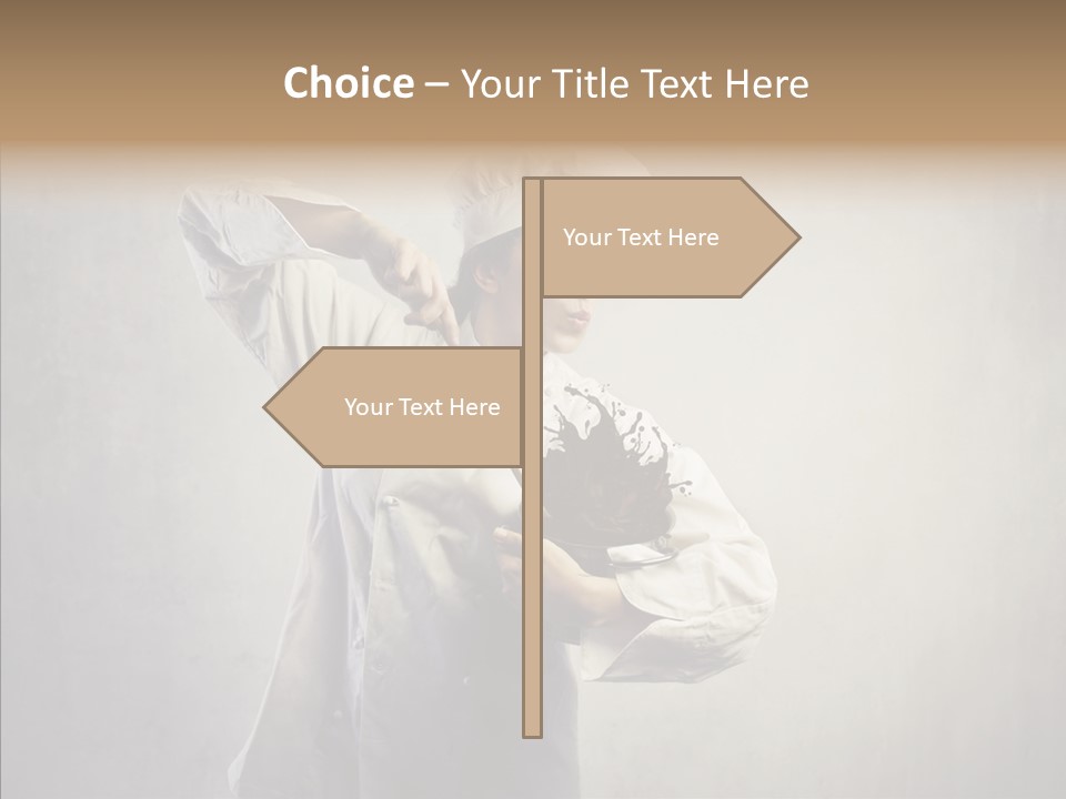 Cook Chef Dessert PowerPoint Template