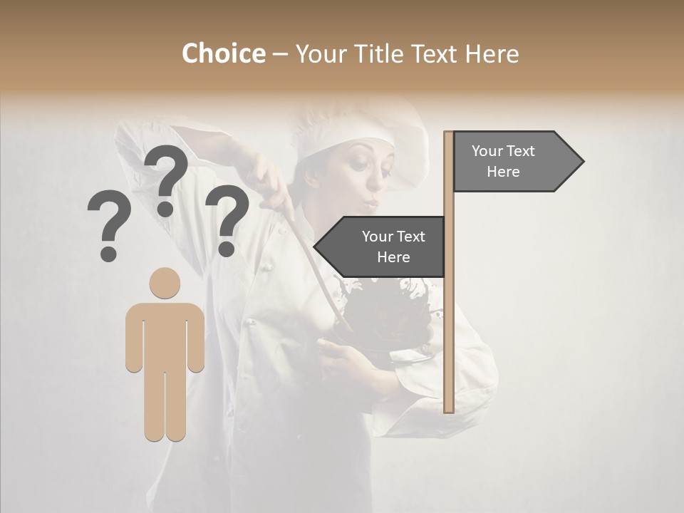 Cook Chef Dessert PowerPoint Template