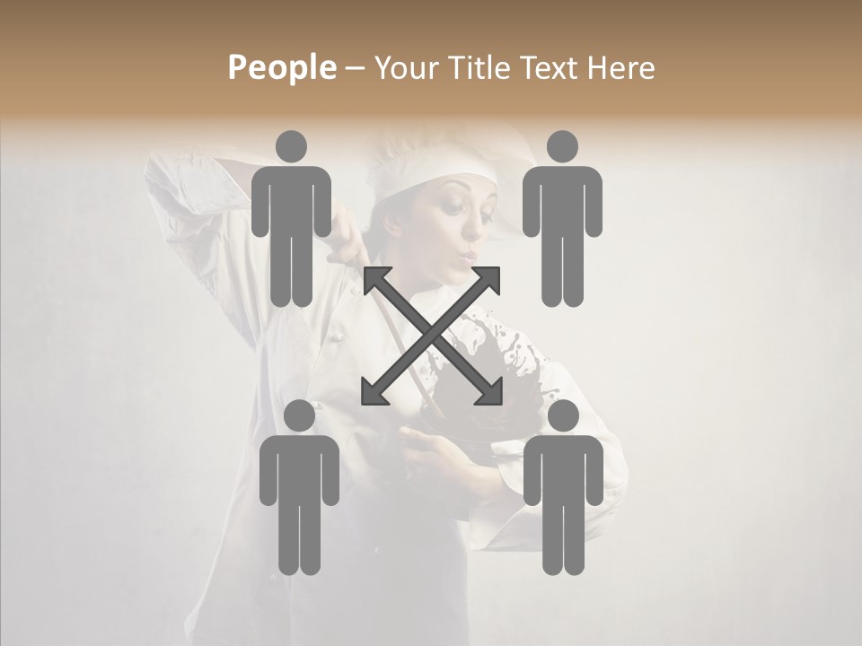 Cook Chef Dessert PowerPoint Template