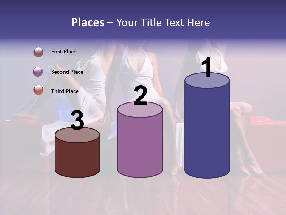 Sisters Fashion Red PowerPoint Template