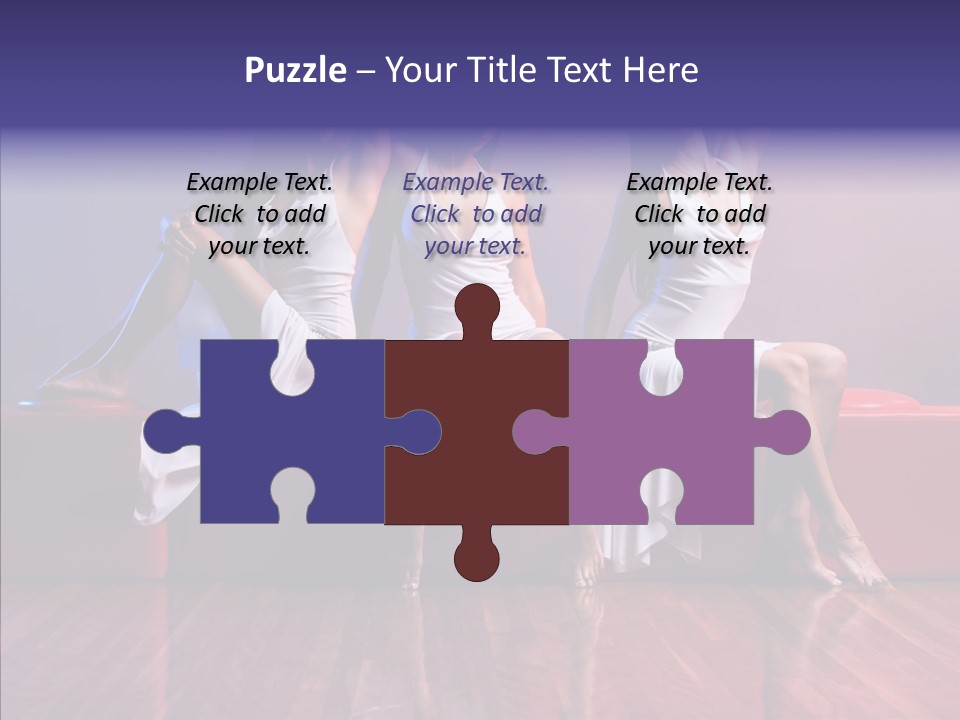 Sisters Fashion Red PowerPoint Template