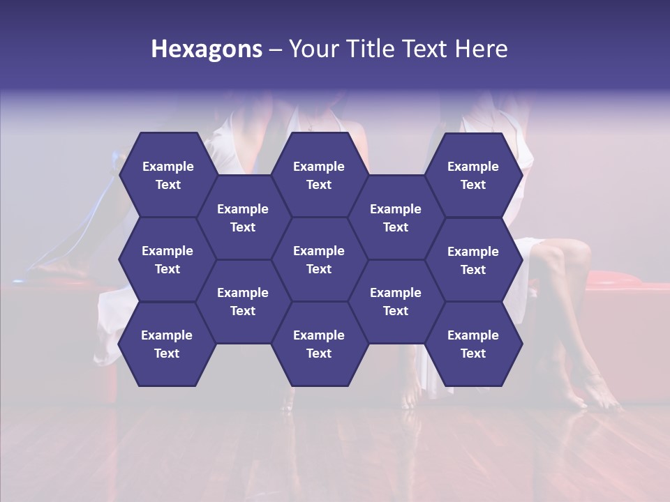 Sisters Fashion Red PowerPoint Template