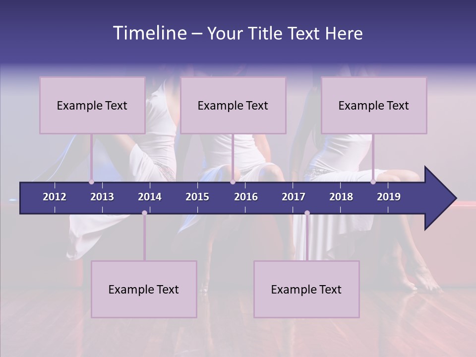 Sisters Fashion Red PowerPoint Template