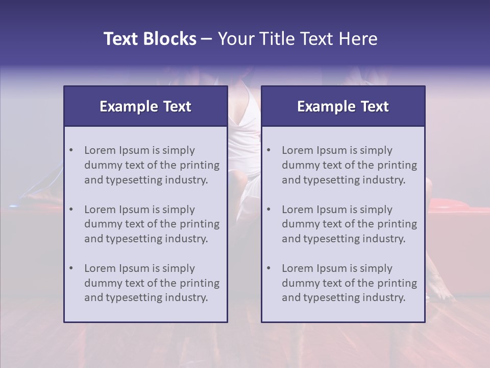 Sisters Fashion Red PowerPoint Template