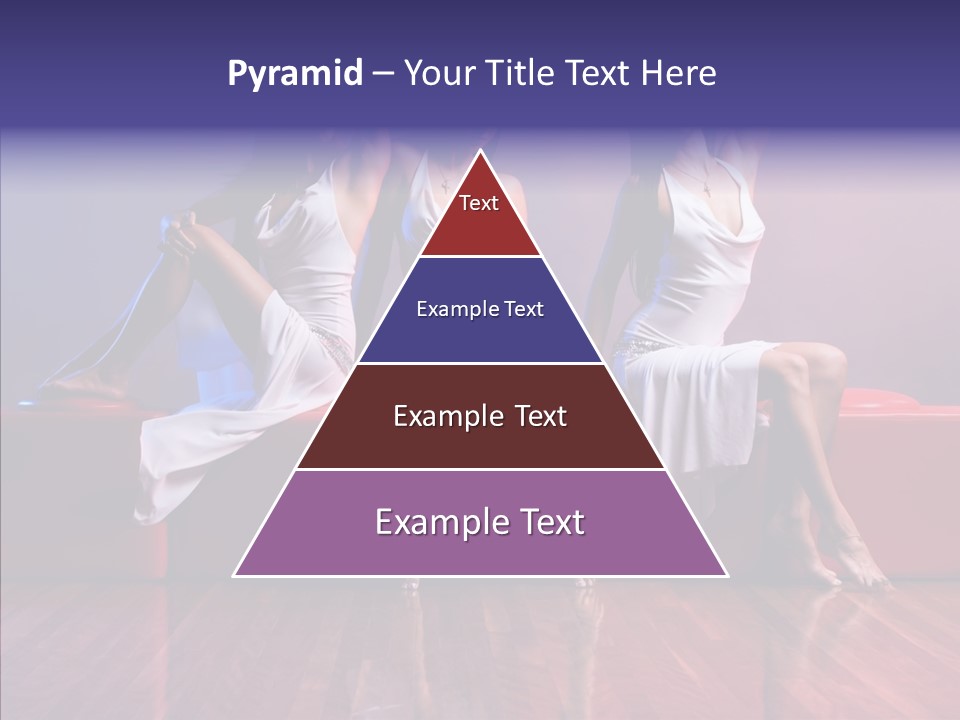 Sisters Fashion Red PowerPoint Template