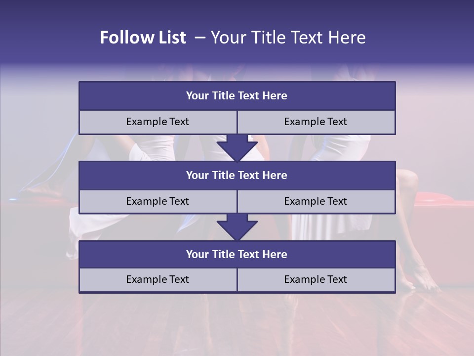 Sisters Fashion Red PowerPoint Template