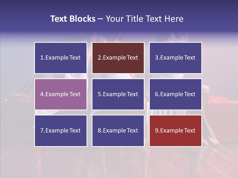 Sisters Fashion Red PowerPoint Template