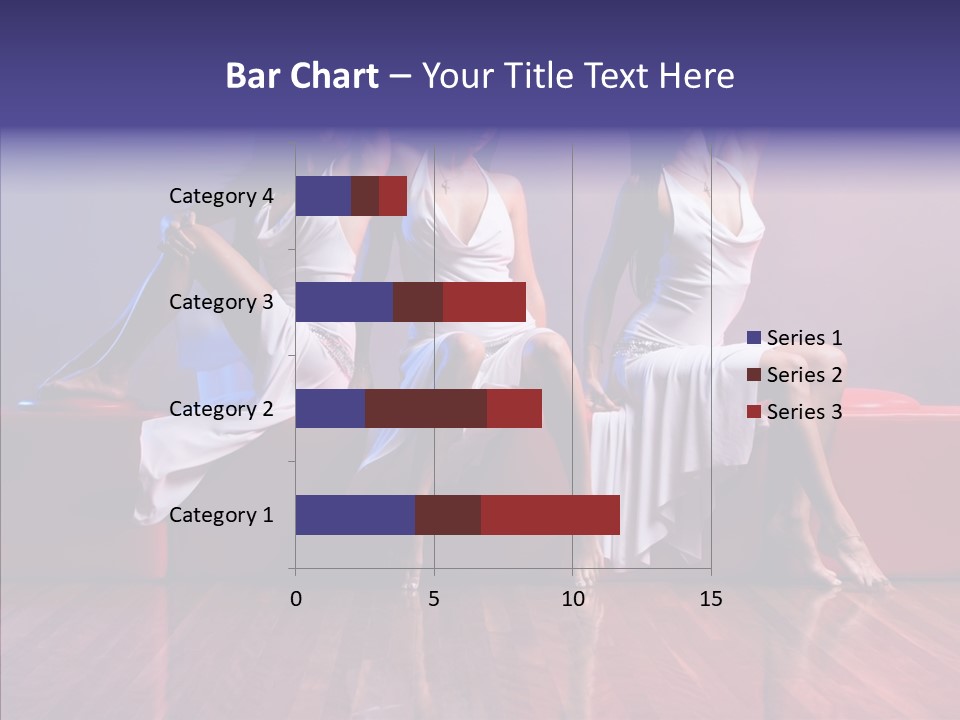 Sisters Fashion Red PowerPoint Template