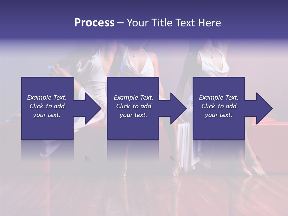 Sisters Fashion Red PowerPoint Template