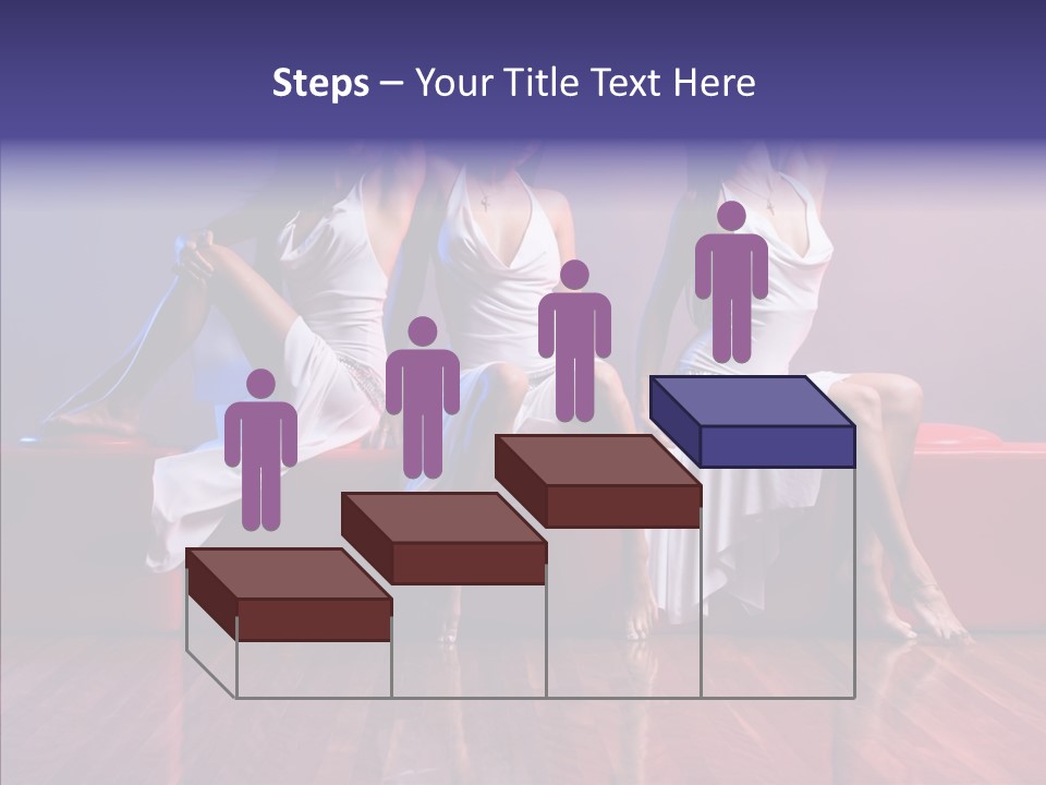 Sisters Fashion Red PowerPoint Template