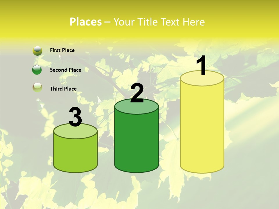 Detail Tree Spring PowerPoint Template
