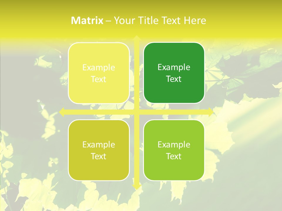 Detail Tree Spring PowerPoint Template