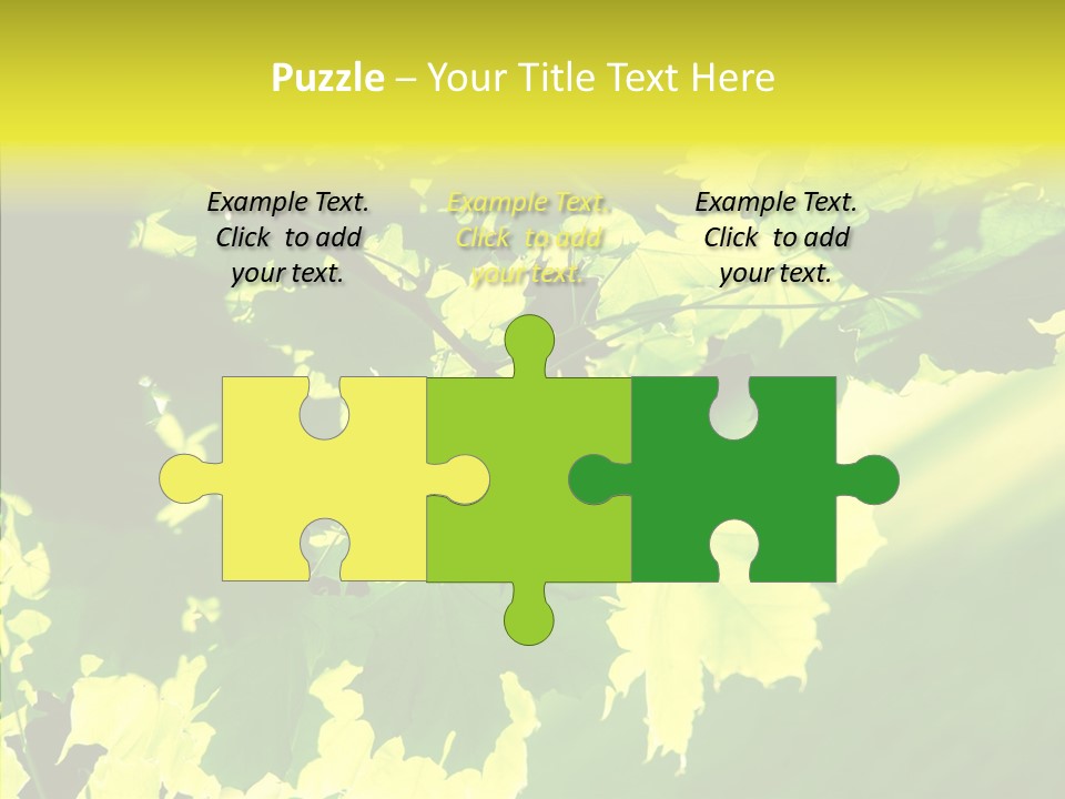 Detail Tree Spring PowerPoint Template