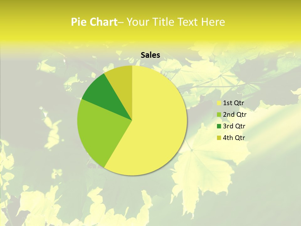 Detail Tree Spring PowerPoint Template