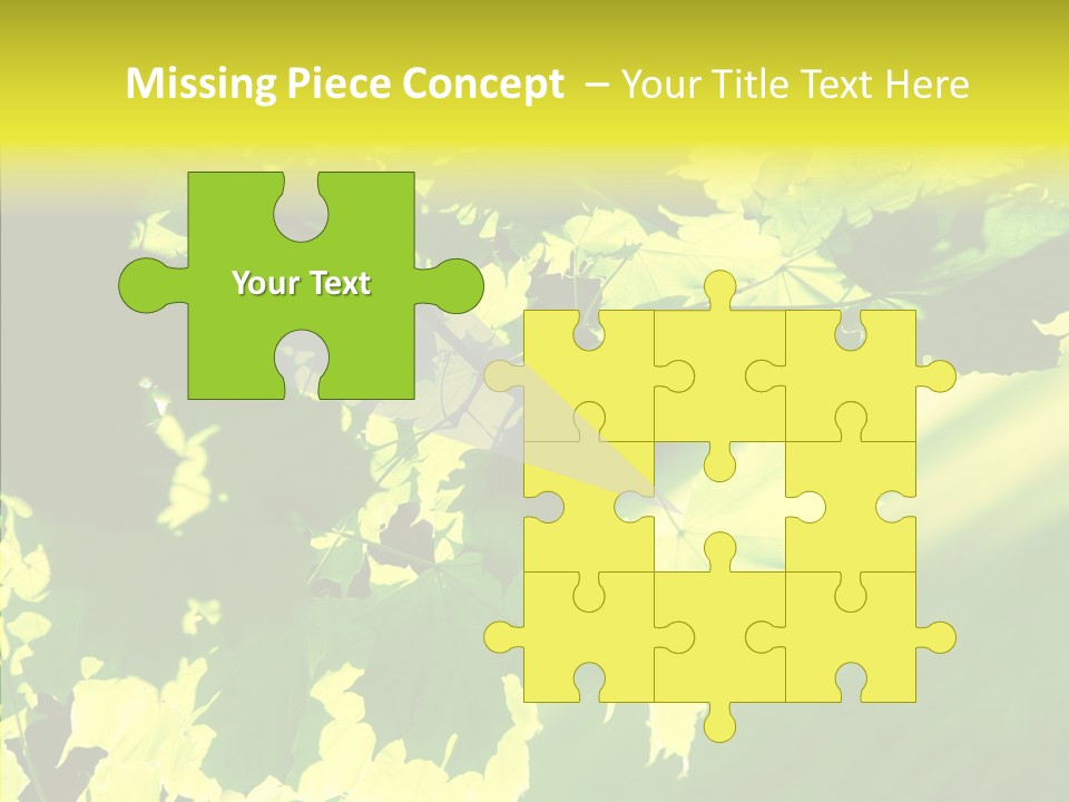 Detail Tree Spring PowerPoint Template