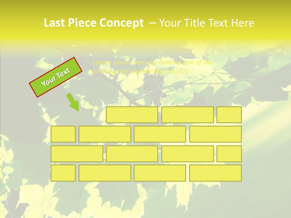 Detail Tree Spring PowerPoint Template