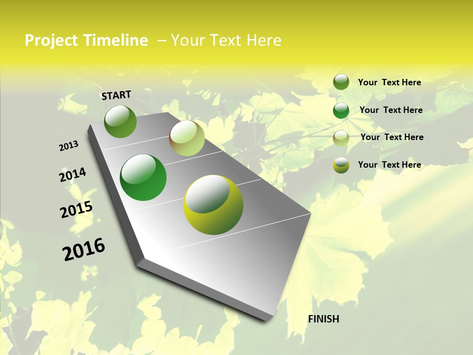 Detail Tree Spring PowerPoint Template