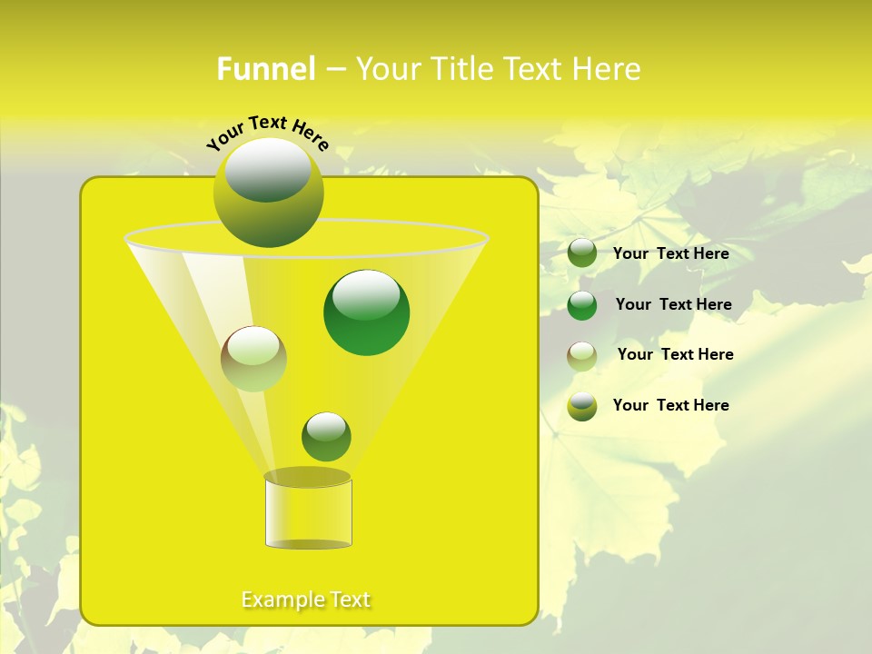 Detail Tree Spring PowerPoint Template