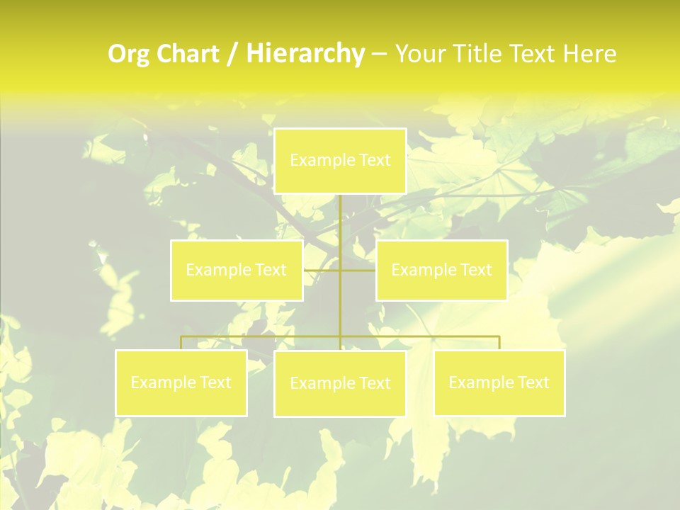 Detail Tree Spring PowerPoint Template