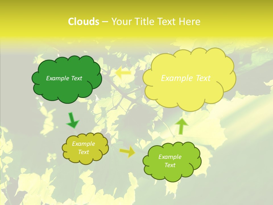Detail Tree Spring PowerPoint Template