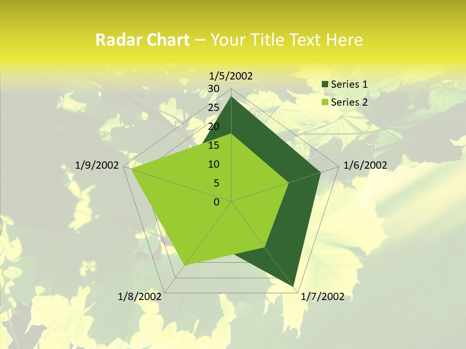 Detail Tree Spring PowerPoint Template