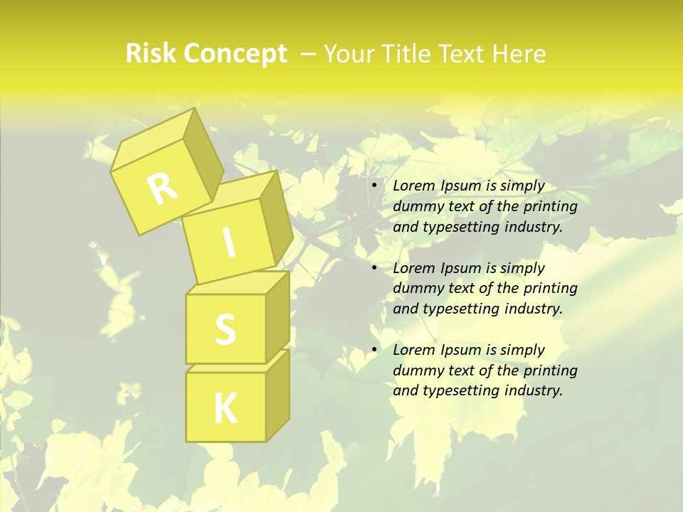 Detail Tree Spring PowerPoint Template