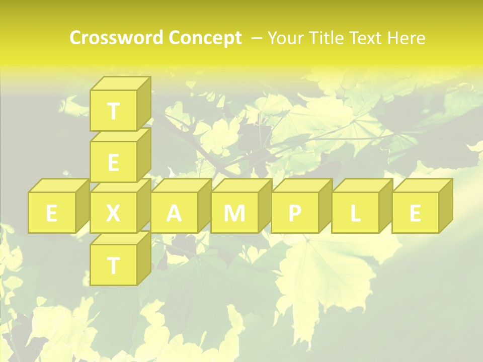 Detail Tree Spring PowerPoint Template