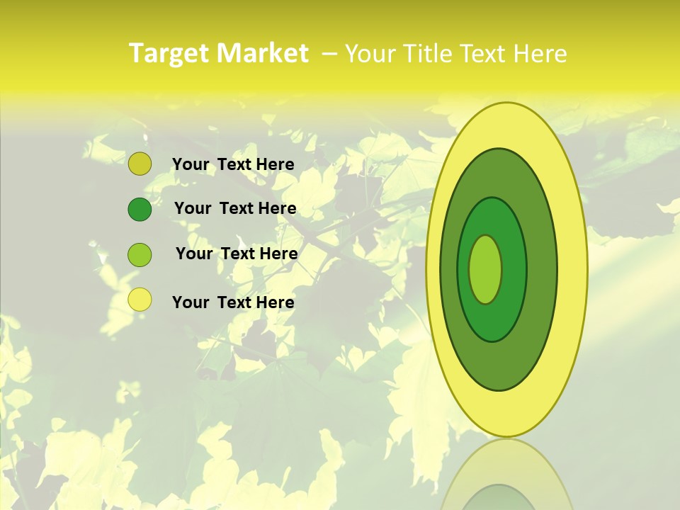 Detail Tree Spring PowerPoint Template