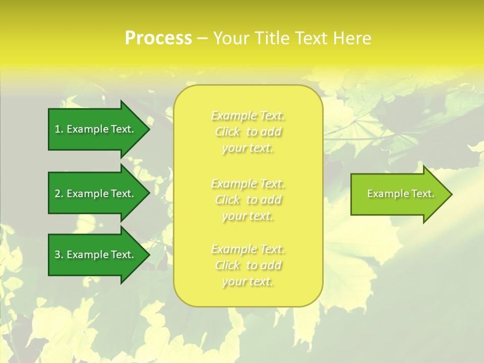Detail Tree Spring PowerPoint Template