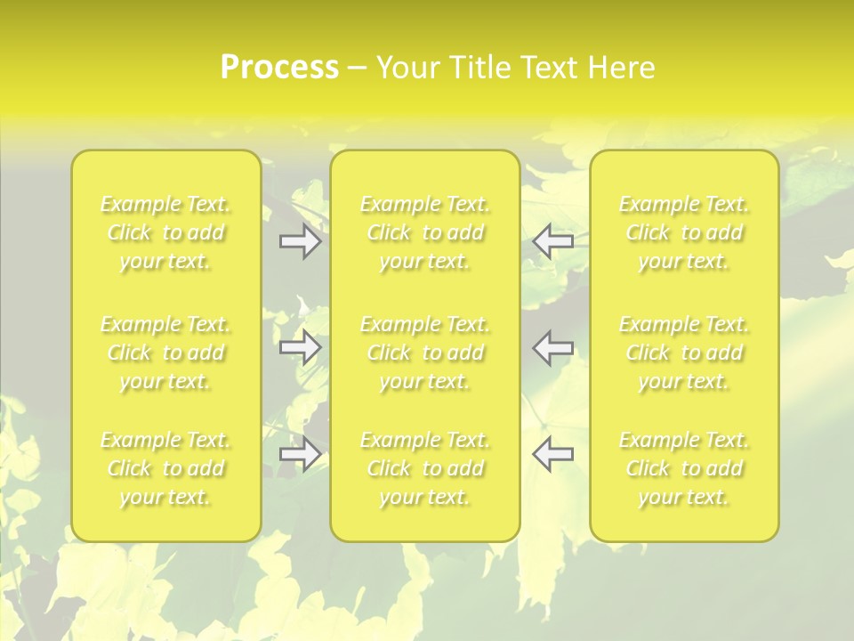 Detail Tree Spring PowerPoint Template