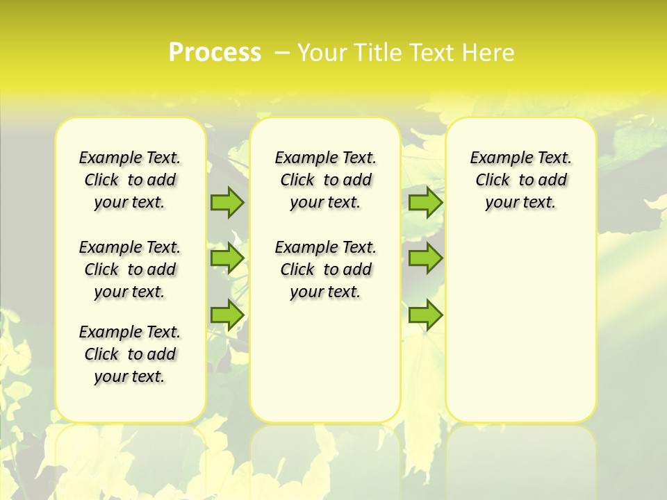 Detail Tree Spring PowerPoint Template