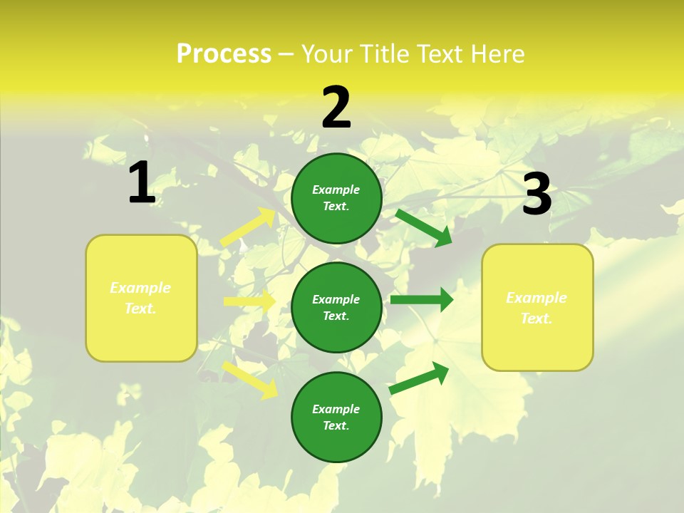 Detail Tree Spring PowerPoint Template