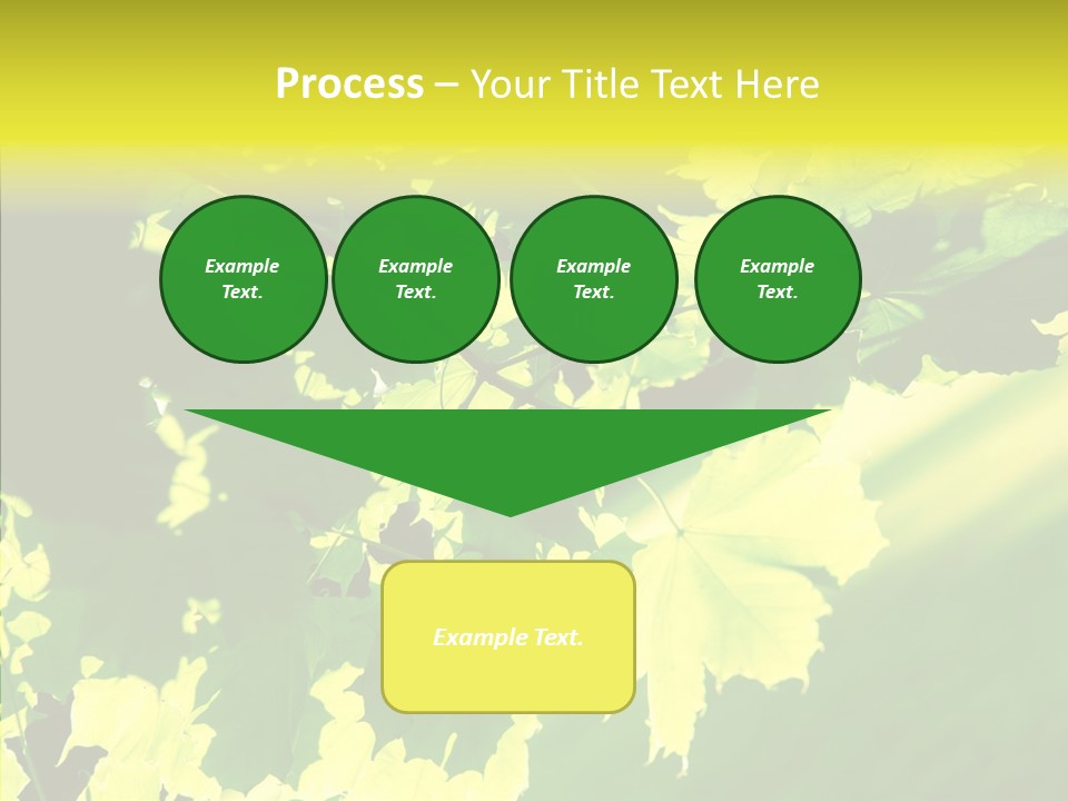 Detail Tree Spring PowerPoint Template
