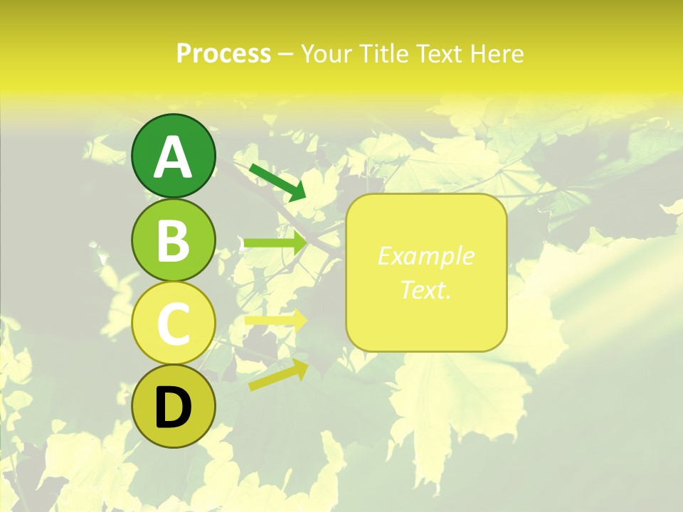 Detail Tree Spring PowerPoint Template