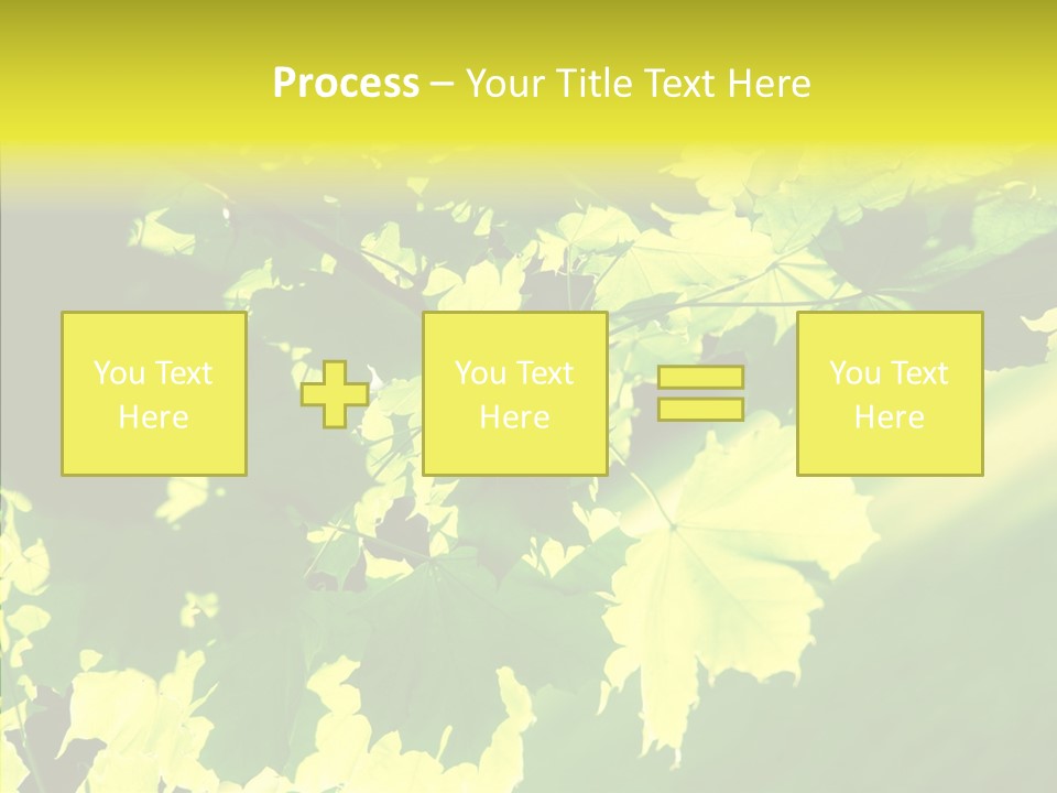 Detail Tree Spring PowerPoint Template