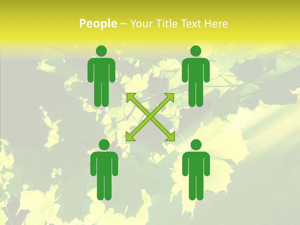 Detail Tree Spring PowerPoint Template