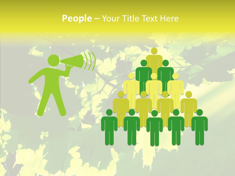 Detail Tree Spring PowerPoint Template