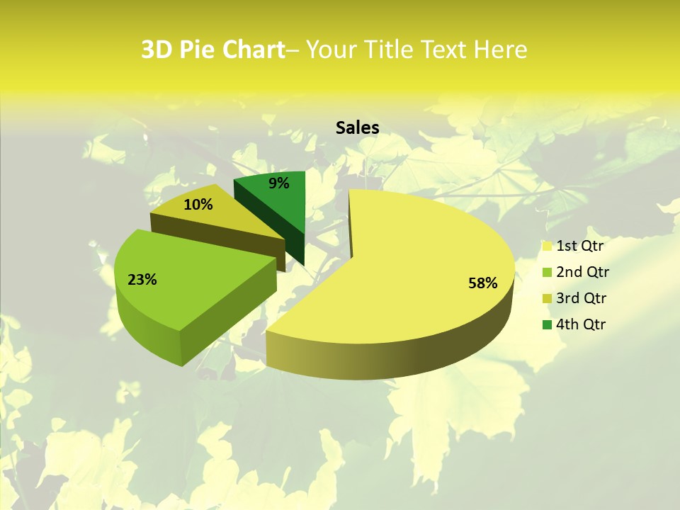Detail Tree Spring PowerPoint Template