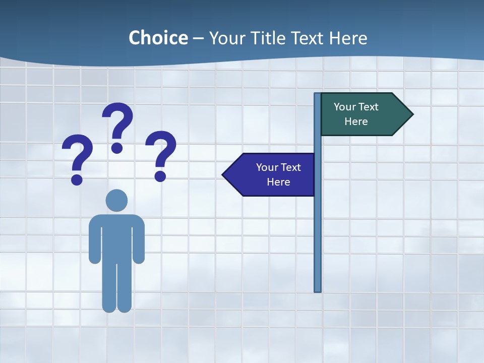 Mirror Window Corporate PowerPoint Template