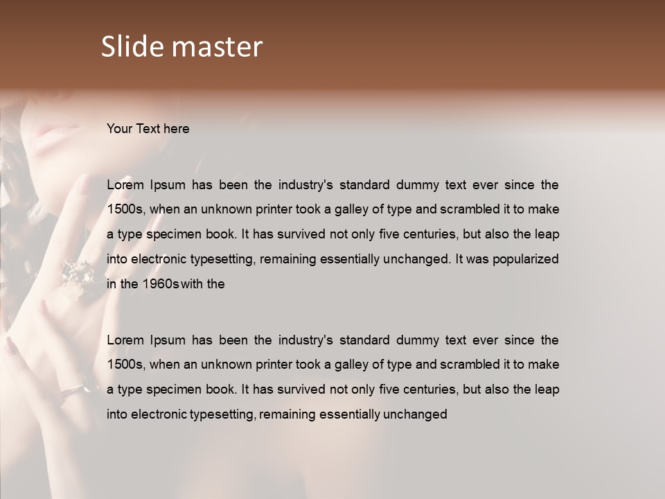 Image White Human PowerPoint Template