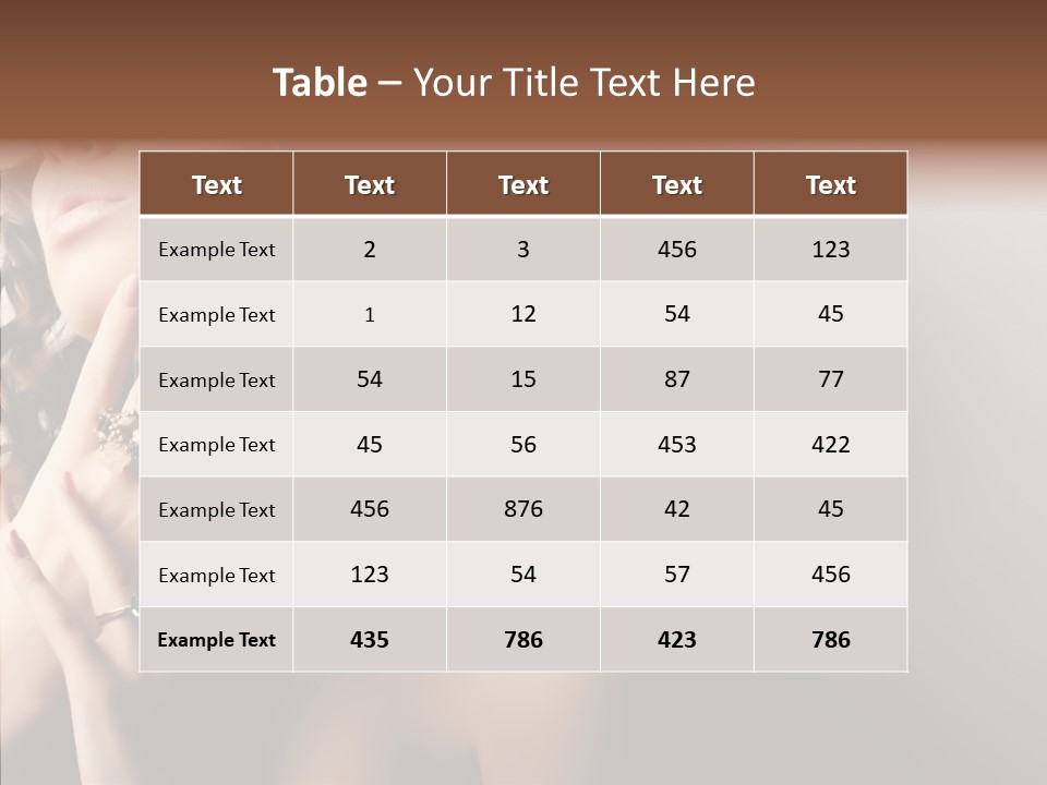 Image White Human PowerPoint Template